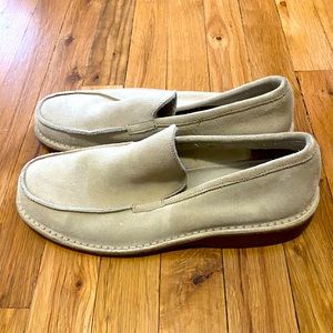 Light Tan Suede Loafer Made in Italy